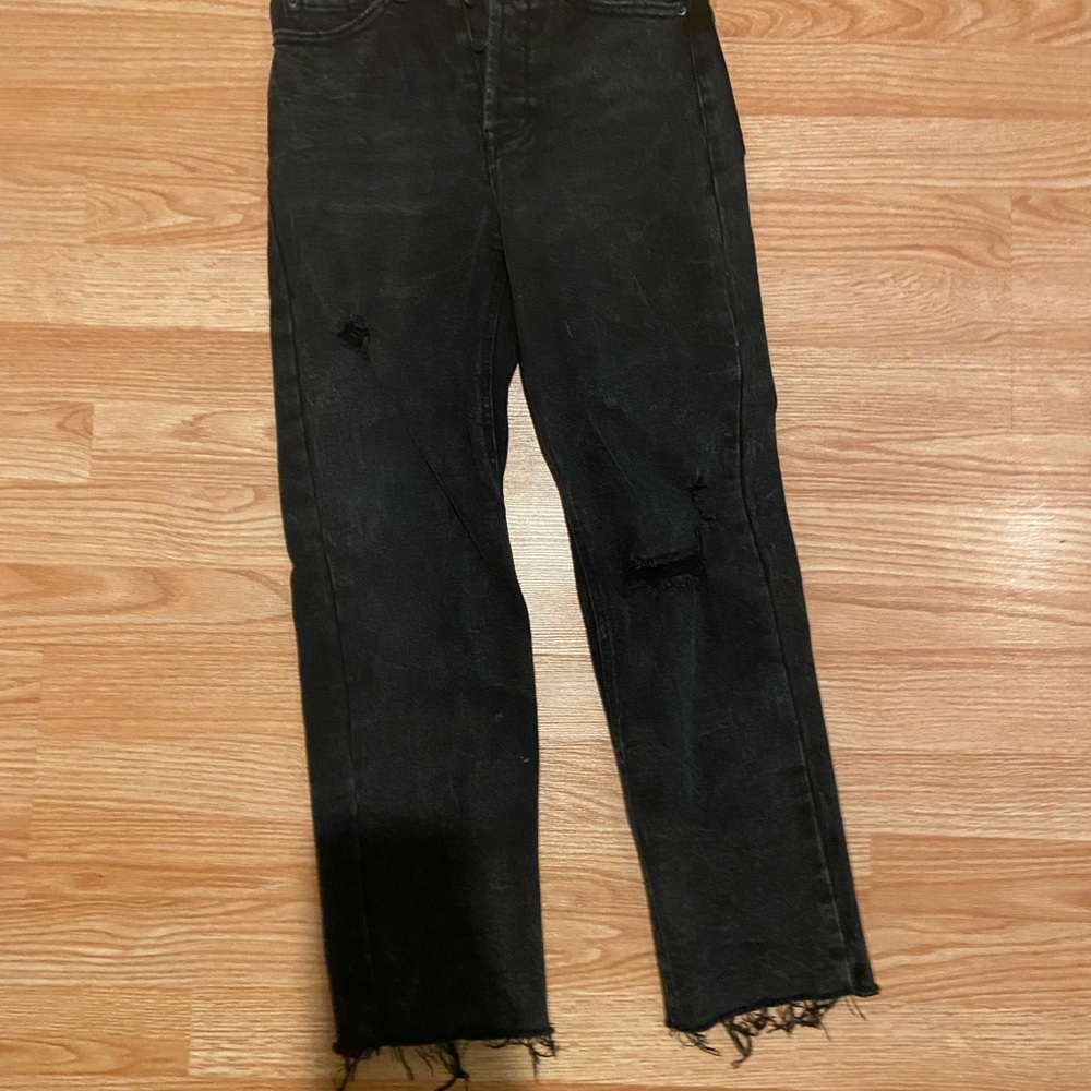 Black Vanilla Star Mom Jeans Size 28/7